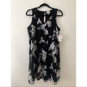Black Floral Dress